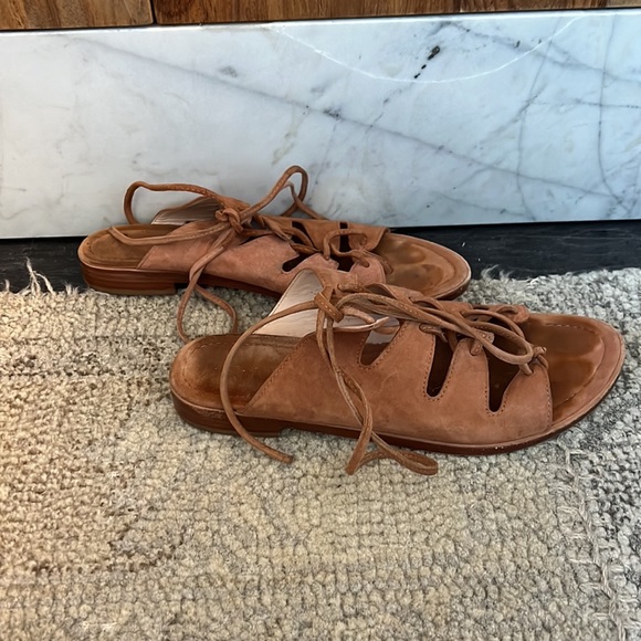 Loeffler Randall Suede Sandals - Picture 2 of 3